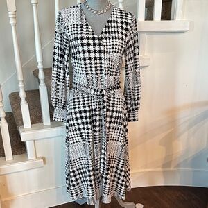 Richard Allen houndstooth dress